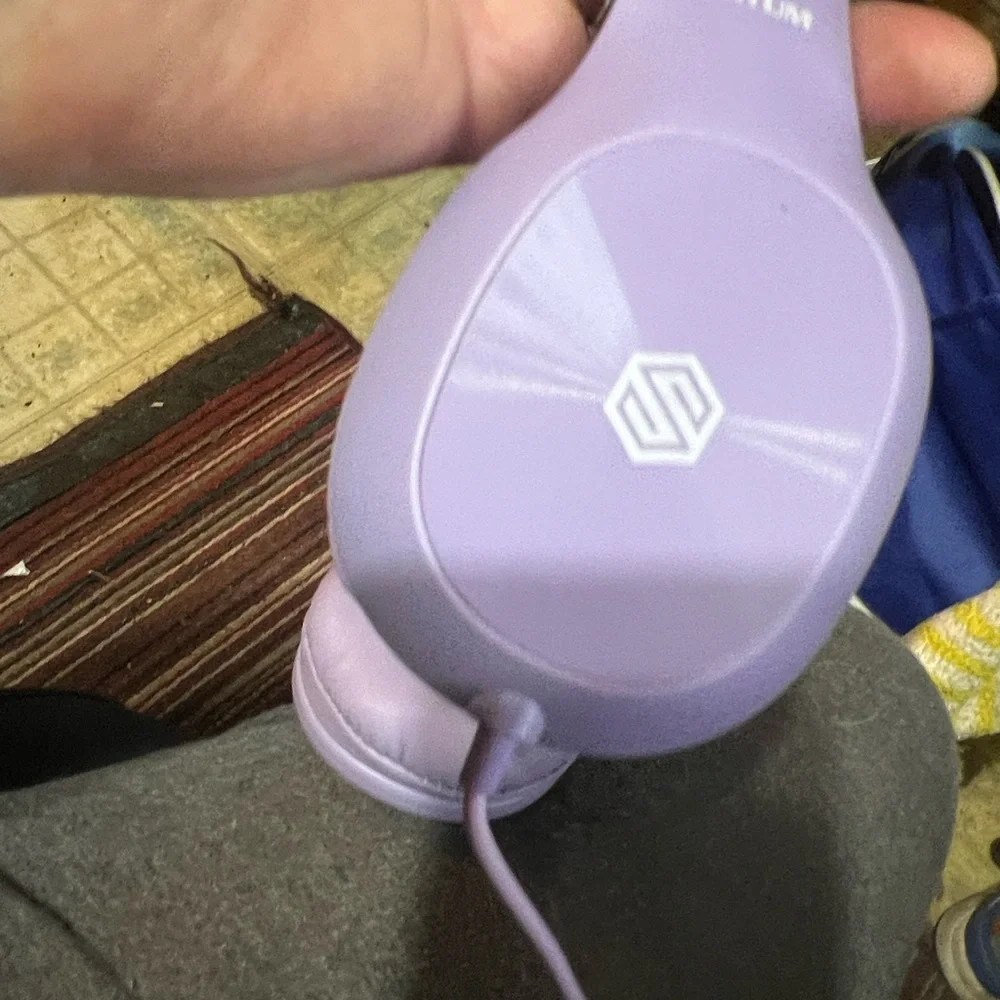 Purple Wireless Headphones